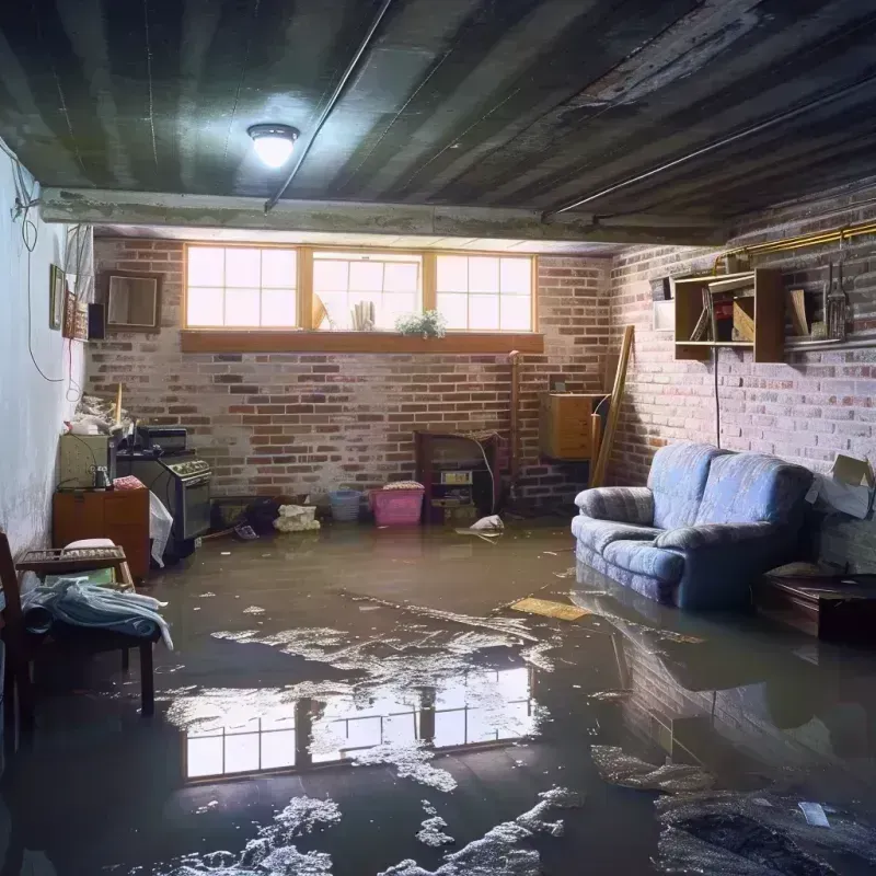 Flooded Basement Cleanup in Mitchell County, IA